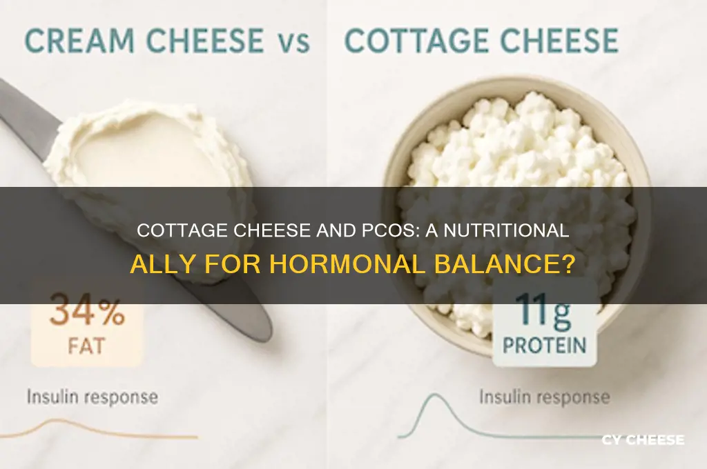 is cottage cheese good for pcos