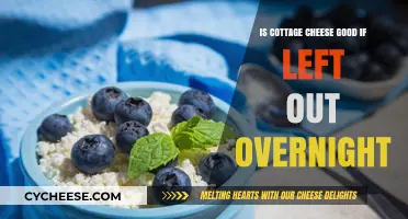Is Cottage Cheese Safe to Eat After Being Left Out Overnight?