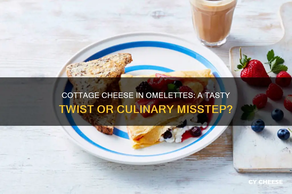 is cottage cheese good in an omelette
