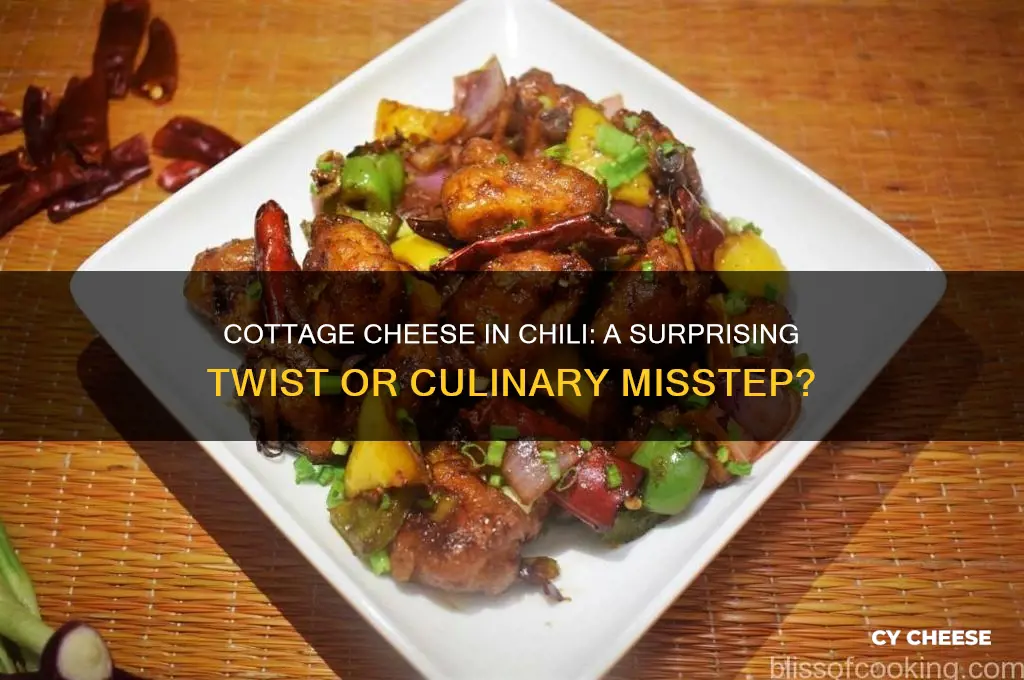 is cottage cheese good in chili