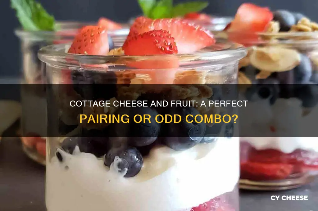 is cottage cheese good with fruit