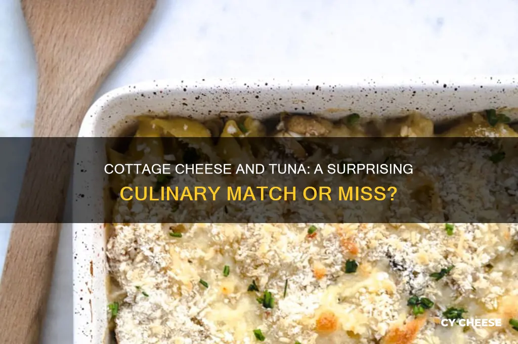 is cottage cheese good with tuna