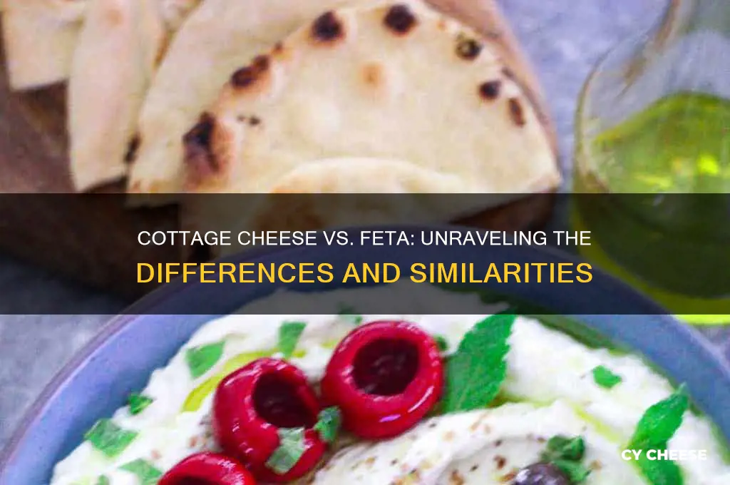 is cottage cheese the same as feta