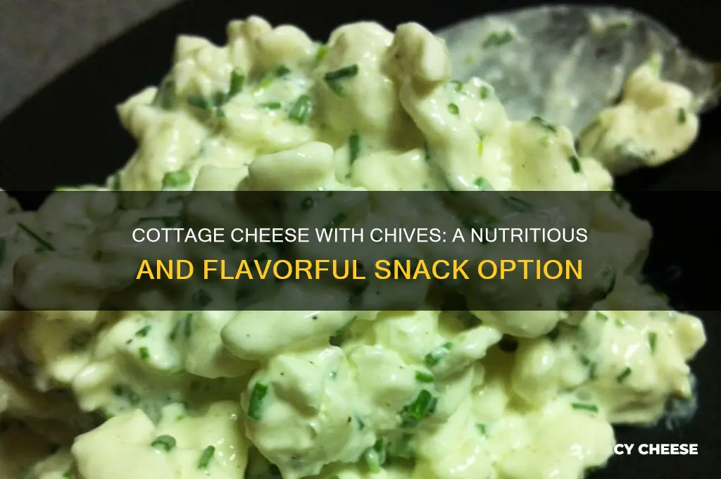 is cottage cheese with chives healthy