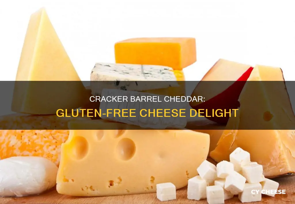 is cracker barrel cheddar cheese gluten free