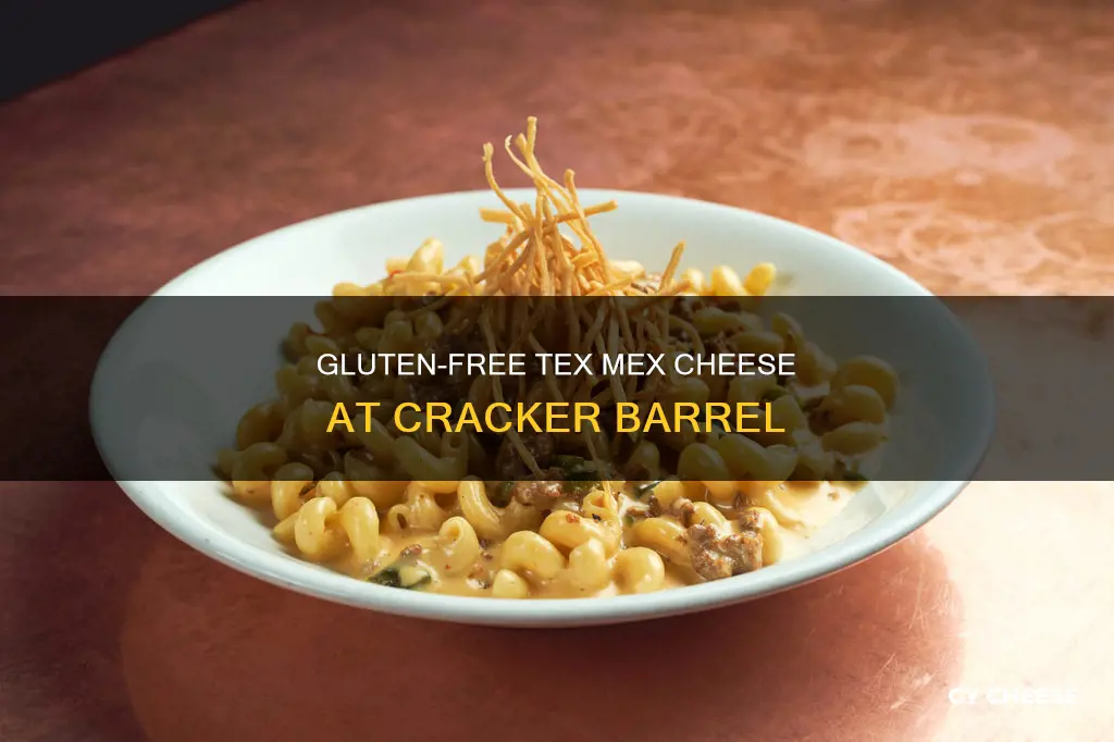 is cracker barrel tex mex cheese gluten free