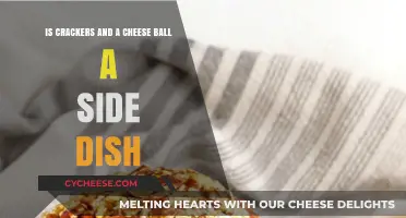 Crackers and Cheese Ball: Side Dish or Standalone Snack?