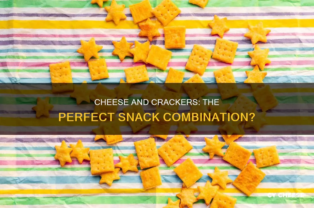 is crackers and cheese a good snack