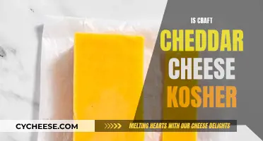 Craft Cheddar Cheese: Unraveling the Kosher Conundrum