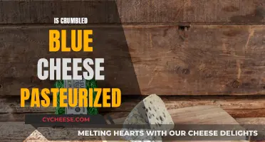 The Intriguing Truth About Crumbled Blue Cheese Pasteurization