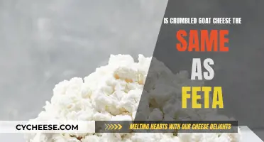 Unraveling the Mystery: Crumbled Goat Cheese vs. Feta