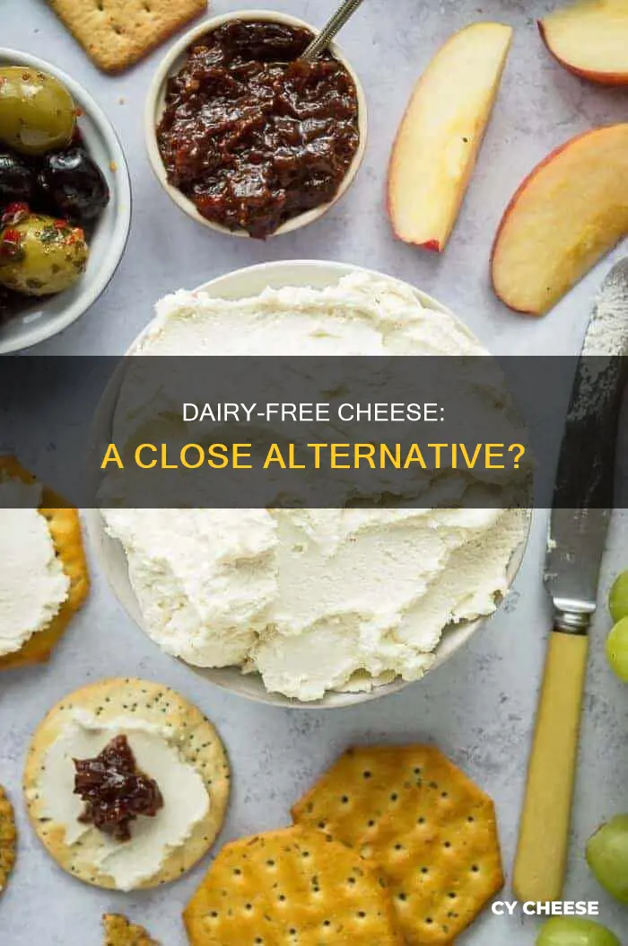 is dairy free cheese even close