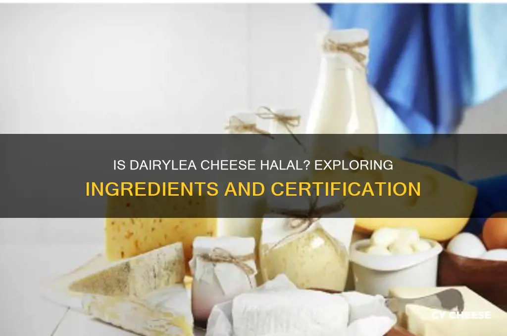 is dairylea cheese halal
