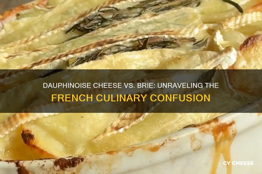 is dauphinoise cheese brie