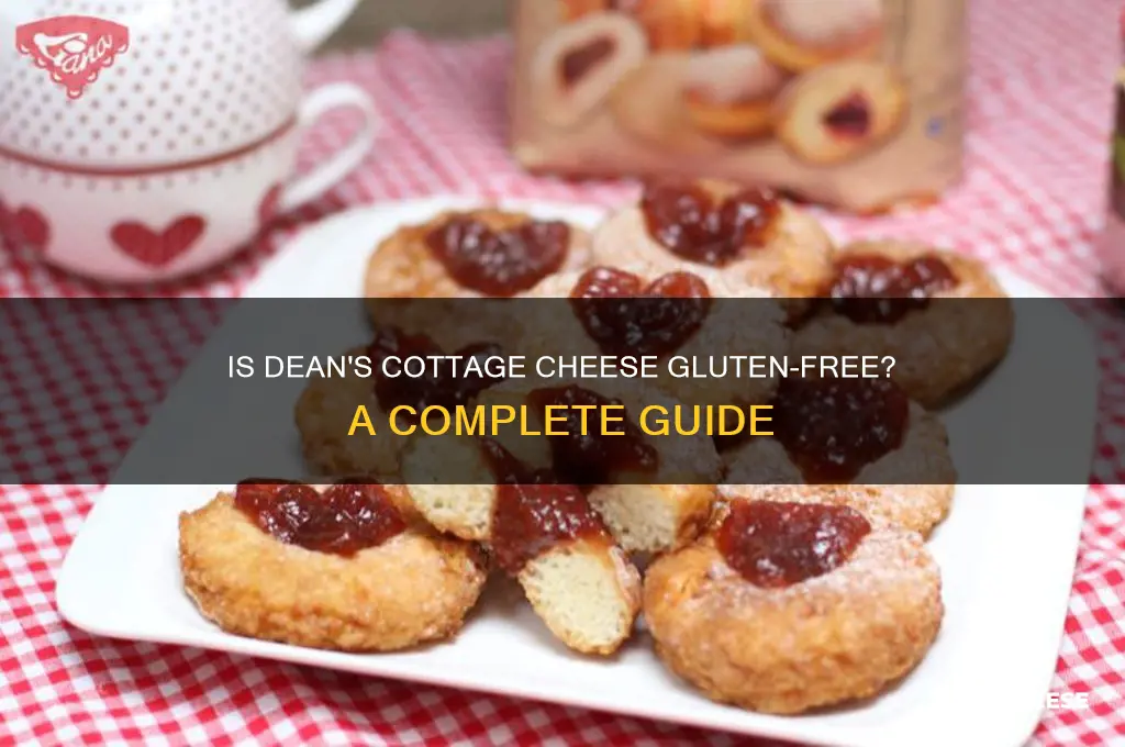 is deans cottage cheese gluten free