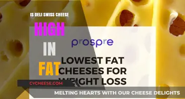 Swiss Cheese: High-Fat Deli Option?