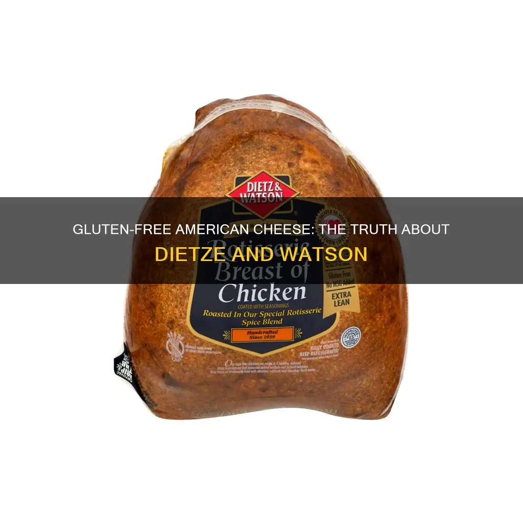 is dietz and watson american cheese gluten free