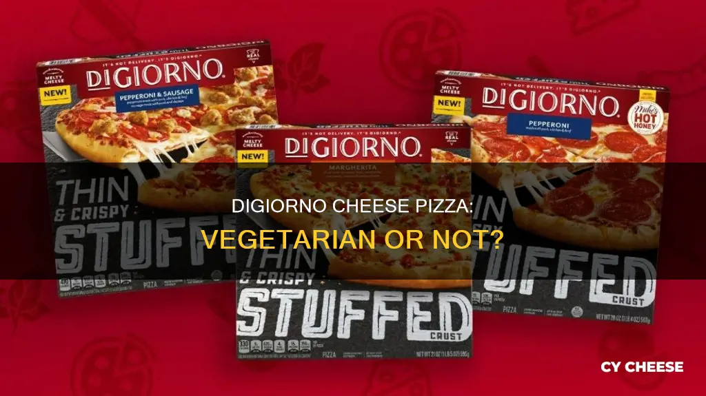 is digiorno cheese pizza vegetarian