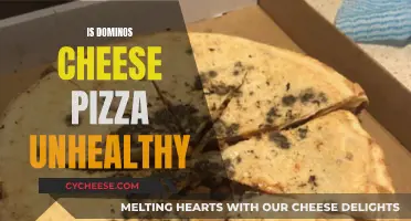 Cheese Pizza: Dominos' Unhealthy Indulgence or Tasty Treat?