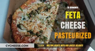 Is Domino's Feta Cheese Pasteurized?