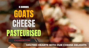 Goat Cheese at Domino's: Is It Pasteurized?