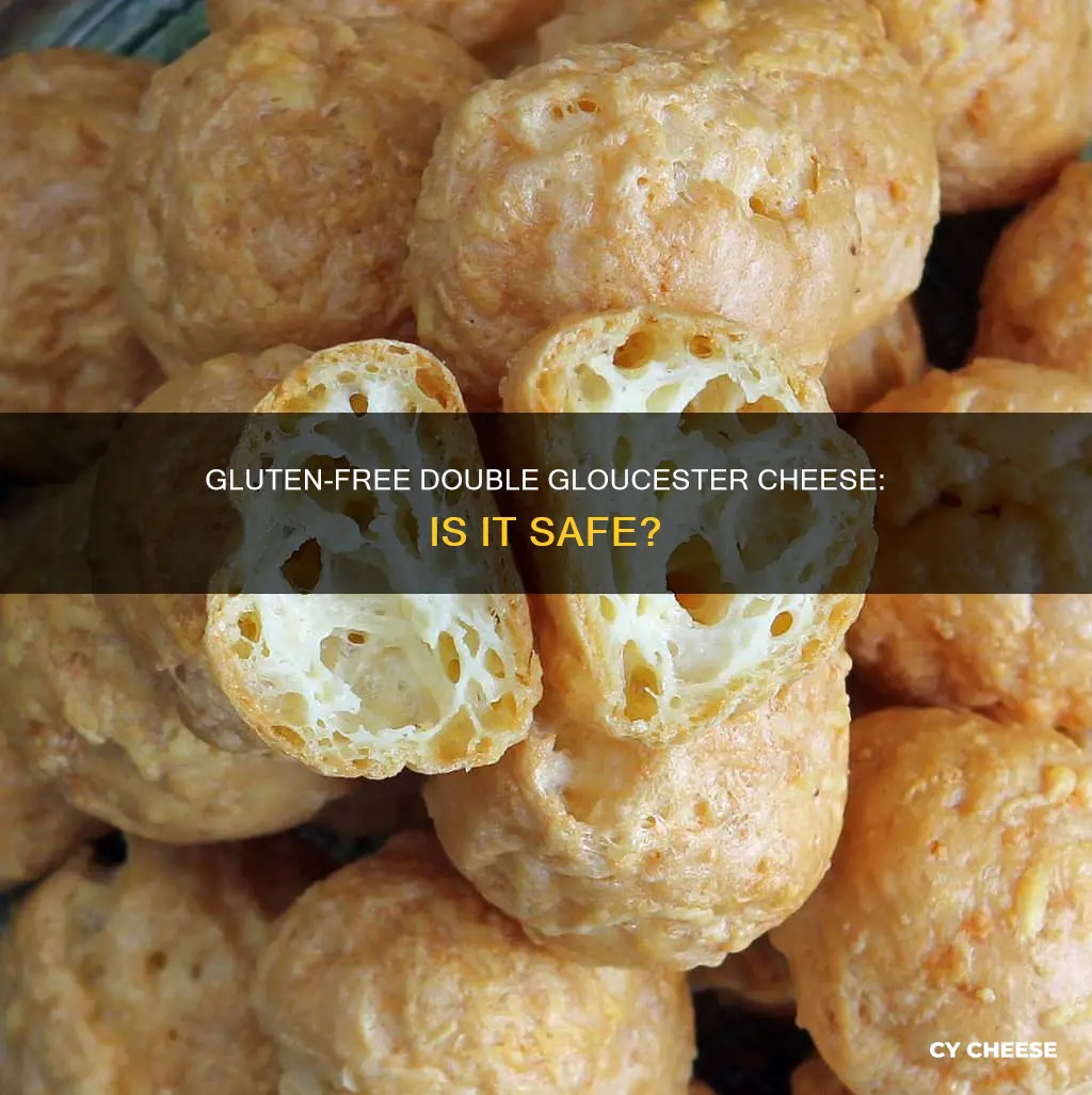 is double gloucester cheese gluten free