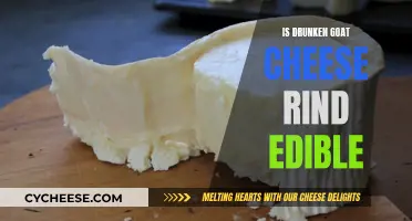 Goat Cheese Rind Edibility: Drunken Goat Cheese's Rind Edible?