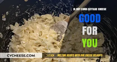 Dry Curd Cottage Cheese: Nutritional Benefits and Health Impacts Explained