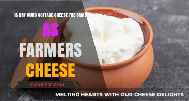 Dry Curd Cottage Cheese vs. Farmers Cheese: Unraveling the Dairy Difference