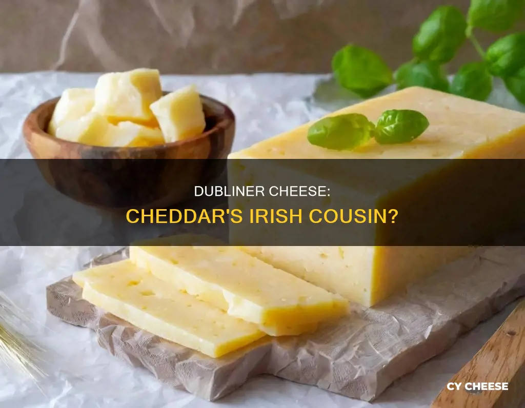 is dubliner cheese like cheddar