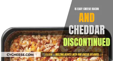 Easy Cheese, Bacon, and Cheddar: Is It Discontinued?