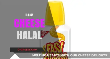 Is Easy Cheese Halal? Exploring Ingredients and Religious Compliance