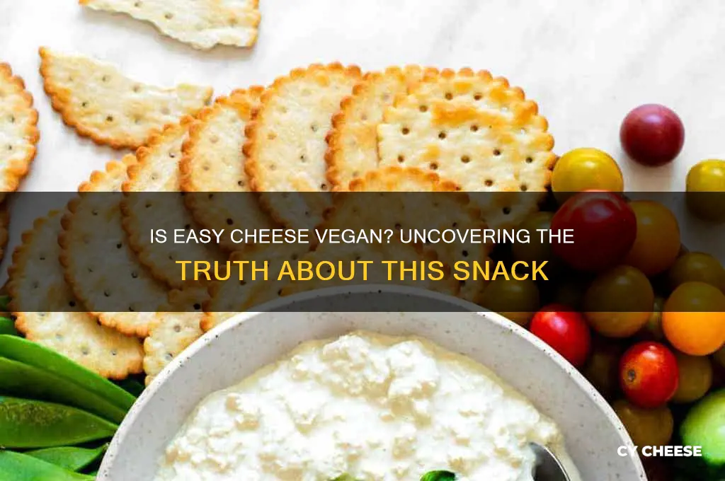 is easy cheese vegan