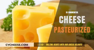 Is Emmental Cheese Pasteurized? Uncovering the Truth About This Swiss Cheese