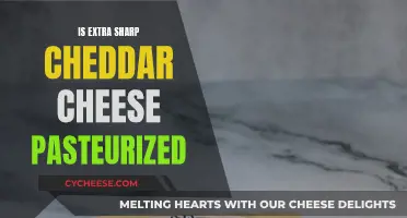 Sharp Cheddar Cheese: Is Pasteurization a Must?