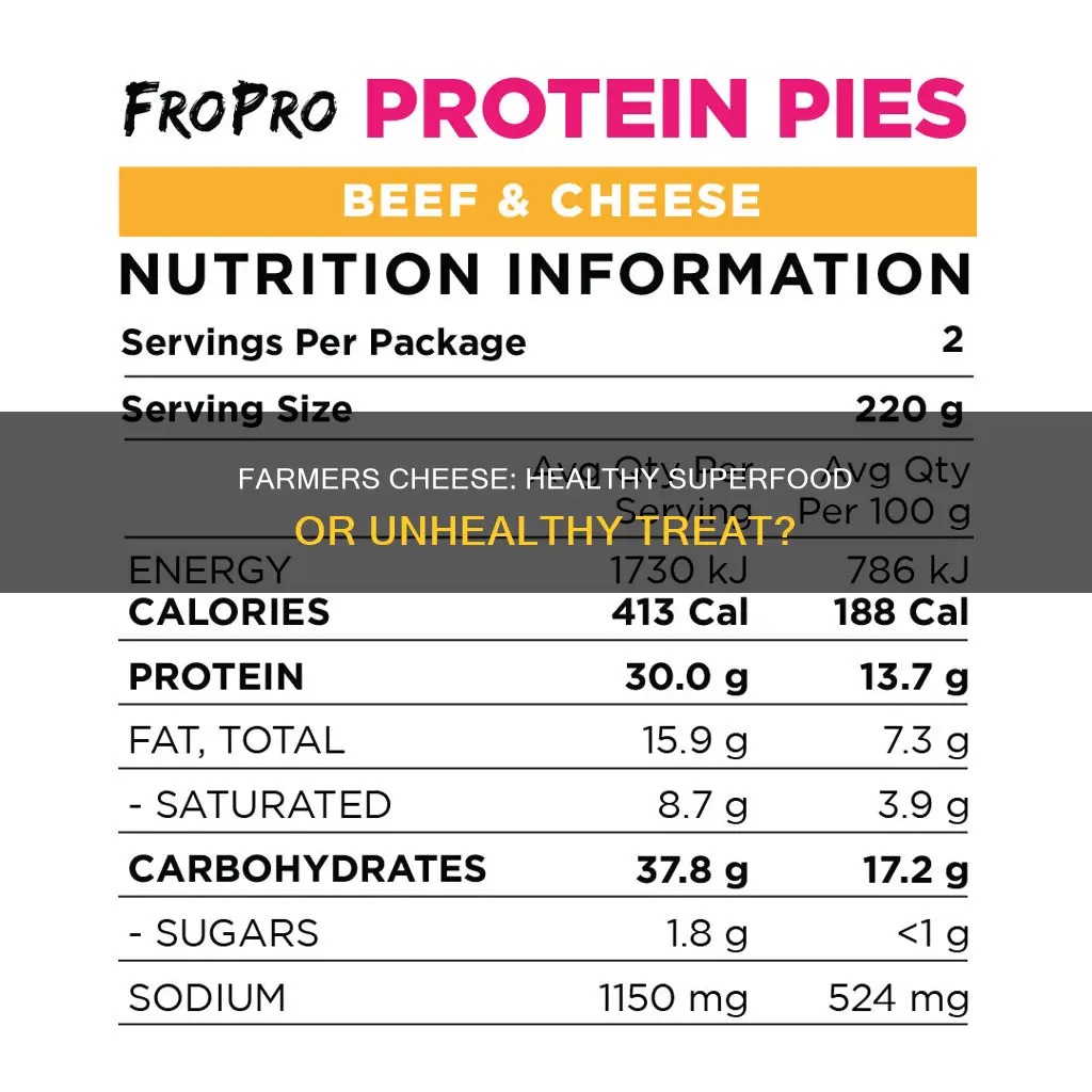 is farmers cheese healthy