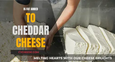 The Cheddar Conundrum: Why Add Fat to Cheese?