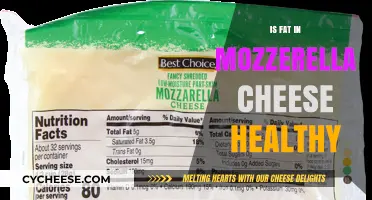 Mozzarella Cheese: Healthy Fats or Unhealthy Indulgence?