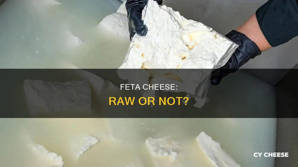 is feta a raw cheese