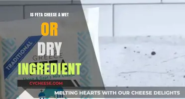 Feta Cheese: Wet or Dry Ingredient?