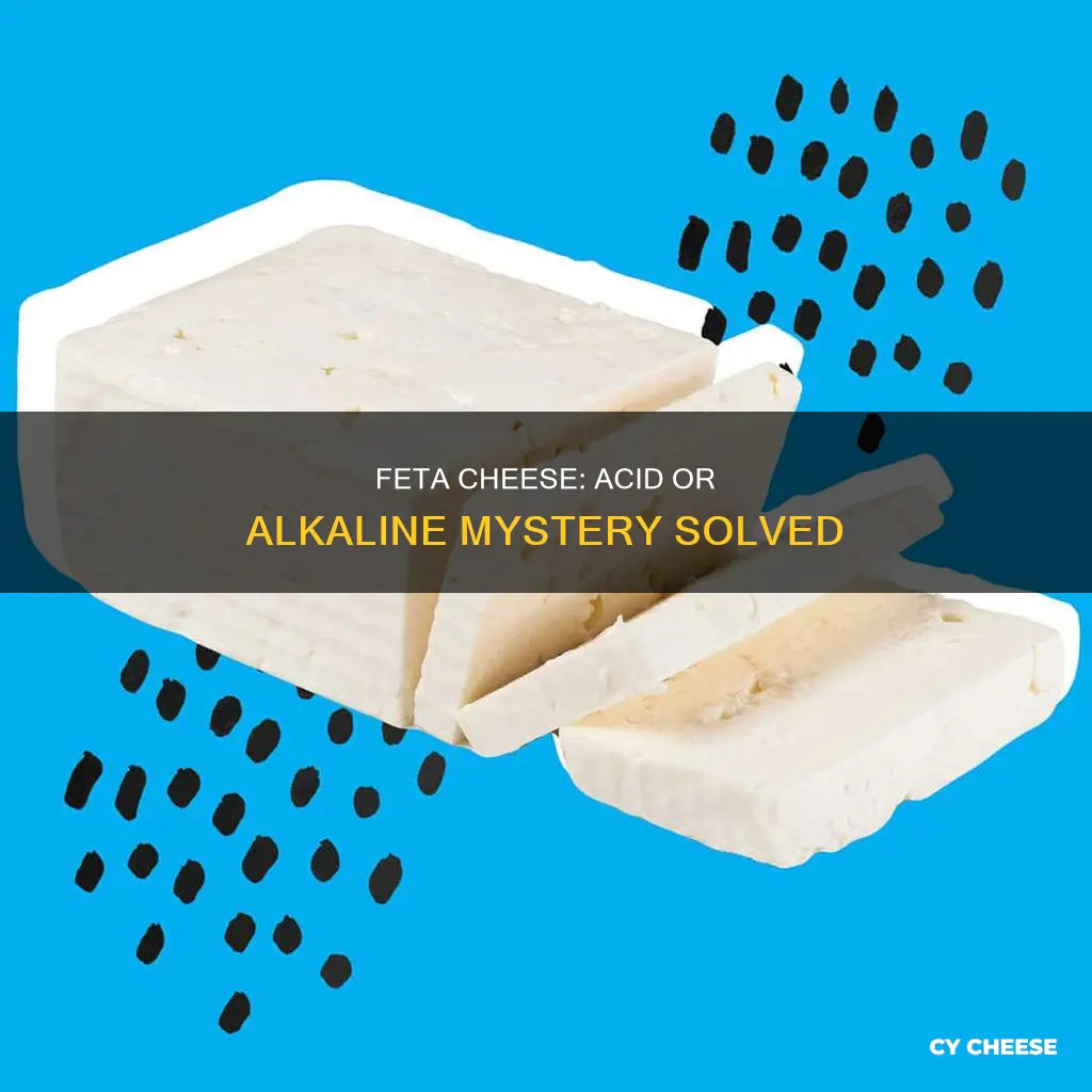 is feta cheese acid or alkaline forming