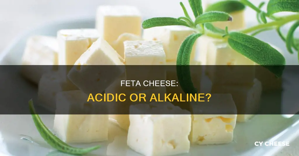is feta cheese acidic