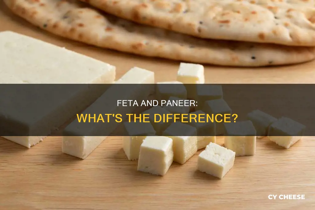 is feta cheese and paneer same
