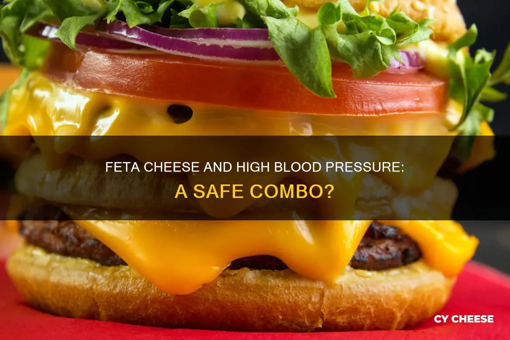 is feta cheese bad for high blood pressure