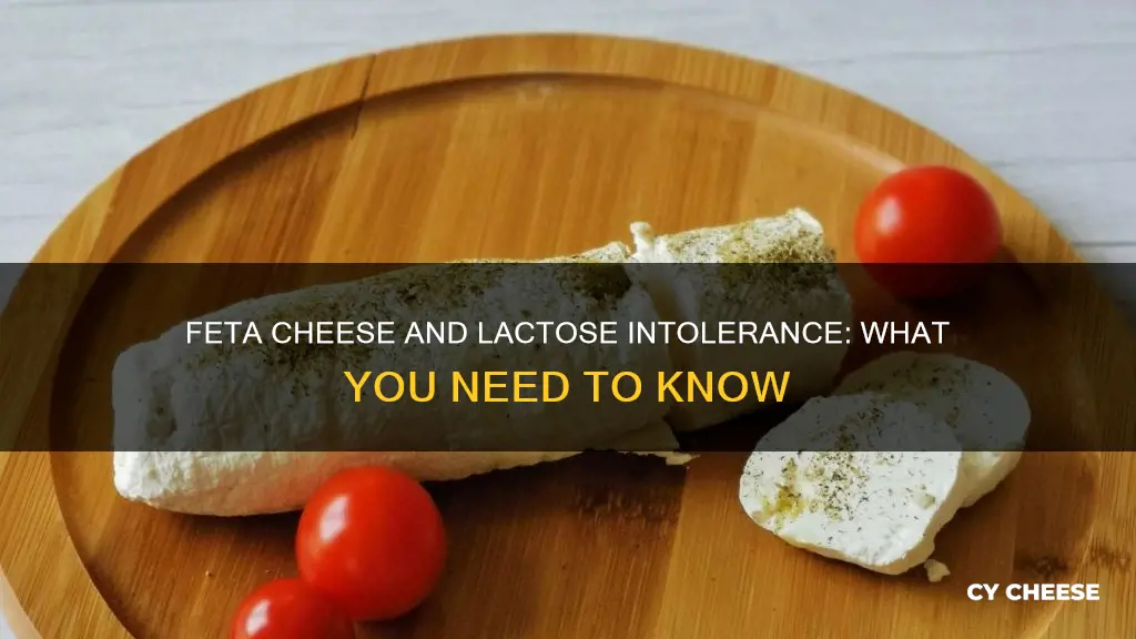 is feta cheese bad for lactose intolerance