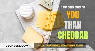 Feta vs. Cheddar: Unveiling the Healthier Choice