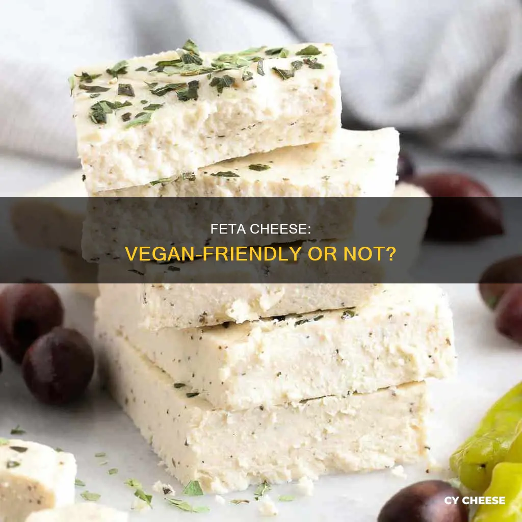 is feta cheese considered vegan