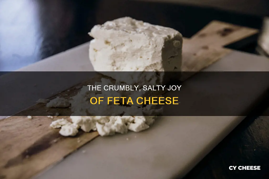 is feta cheese crumbly
