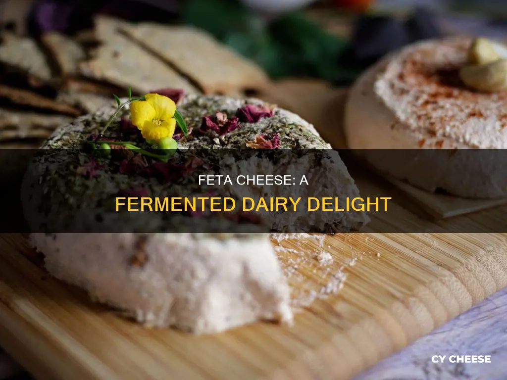 is feta cheese fermented