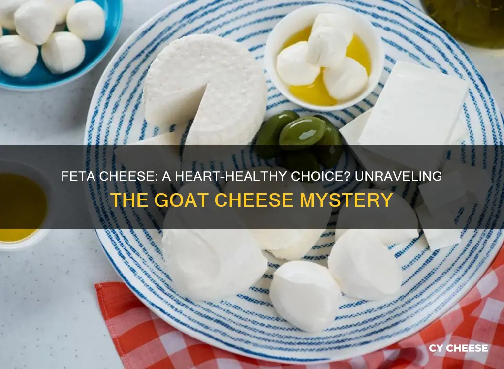 is feta cheese goat cheese bad for cholesterol